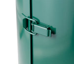 Afvalzakhouder met metalen ombouw en 2 deuren 120 liter groen