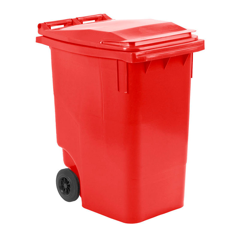 Mini-container 360 liter rood