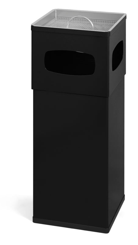 DutchDesign aluminium as-papierbak 50 liter zwart
