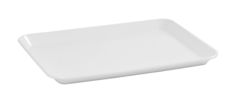 Vitrineschaal 24 cm 0,4 liter wit