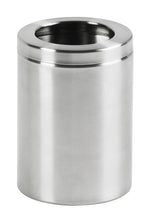 V-Part tafelafvalbakje 2 liter mat RVS, per 12 stuks