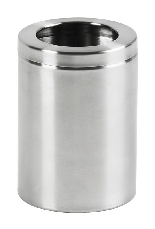 V-Part tafelafvalbakje 2 liter mat RVS, per 12 stuks