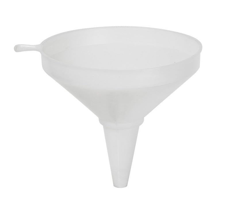 Trechter met filter Ø 20 x 20 cm wit