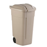 Mobiele container 110 liter beige