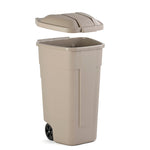 Mobiele container 110 liter beige