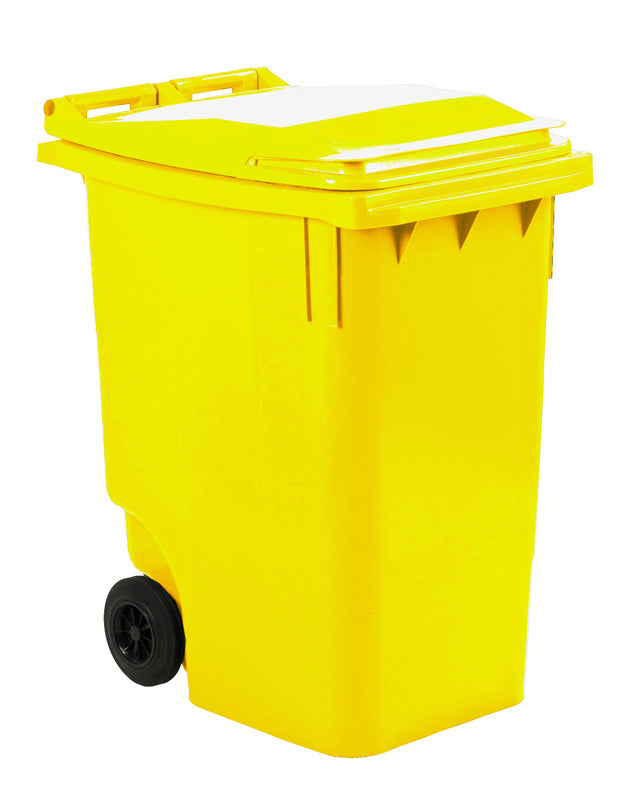 Mini-container 360 liter geel