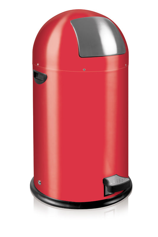 EKO Kickcan pedaalafvalbak 33 liter rood