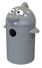 V-Part DolphinBuddy afvalbak 55 liter grijs