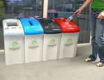 V-Part Mini Envirobin container 55 liter grijs