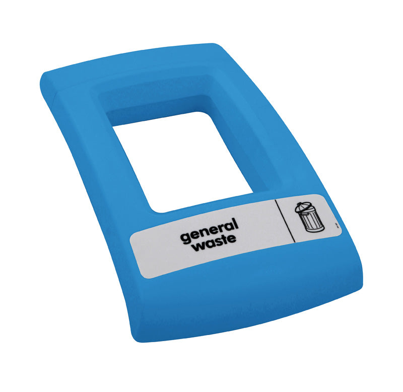 V-Part open deksel Envirobin blauw