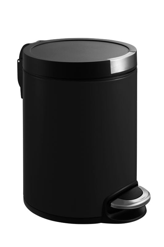 EKO Artistic pedaalemmer 5 liter mat zwart