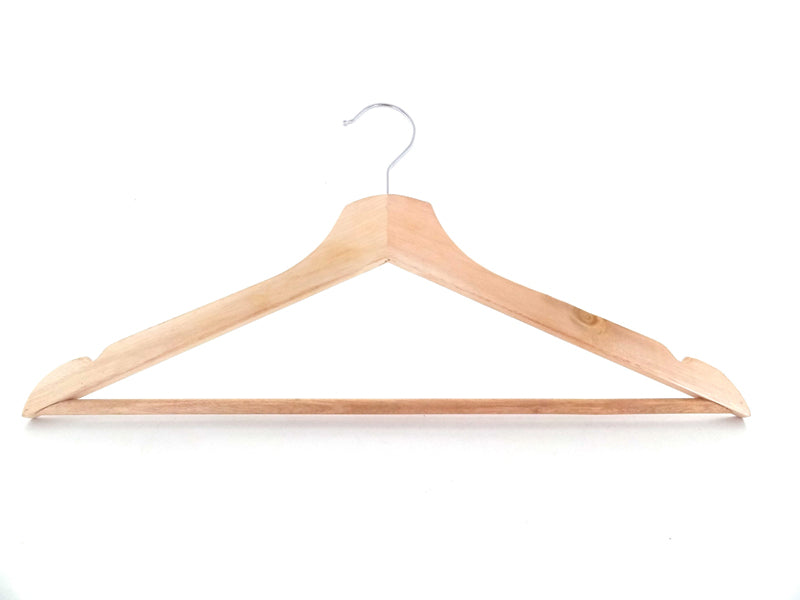 Kledinghanger met broekstang eucalyptus