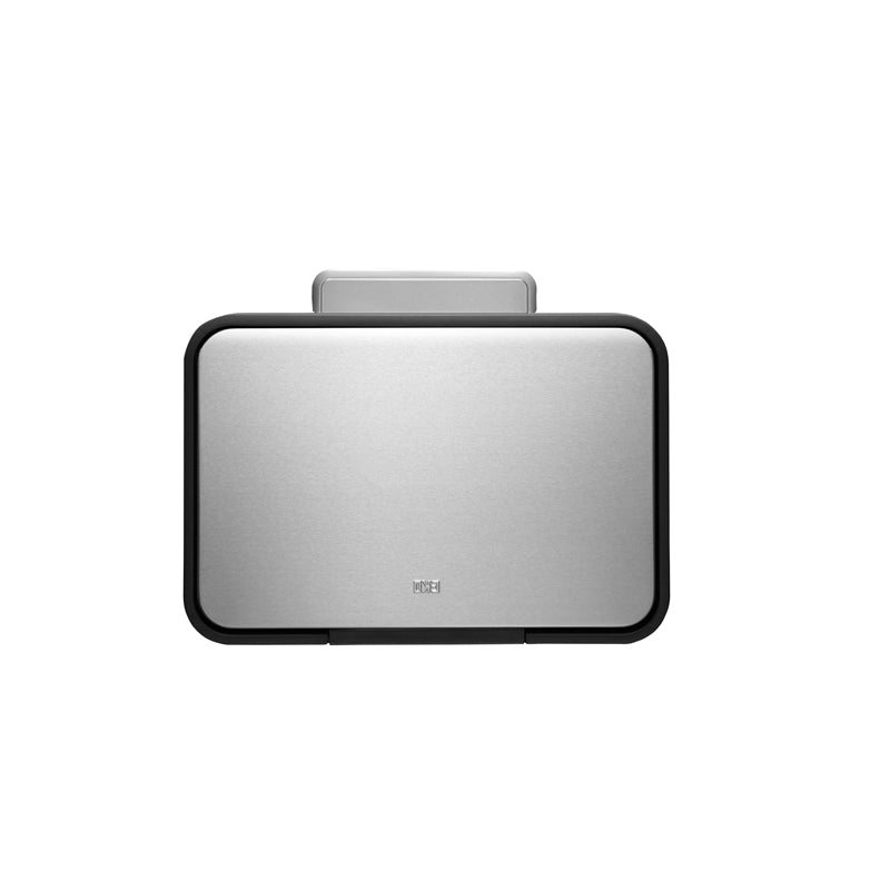 EKO EcoCasa Recycler pedaalemmer 12+12 liter mat RVS