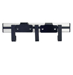 V-Part Pro-line wandgarderobe 3 haken grijs/zwart