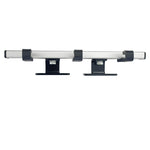 V-Part Pro-line wandgarderobe 3 haken grijs/zwart