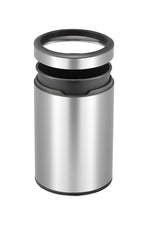 EKO Round Open Top Bin 12 liter mat RVS