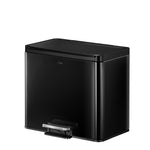 EKO Essential 2 Recycler pedaalemmer 20+9 liter zwart