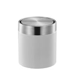 EKO Fandy tafelafvalbak 1,5 liter wit/mat RVS