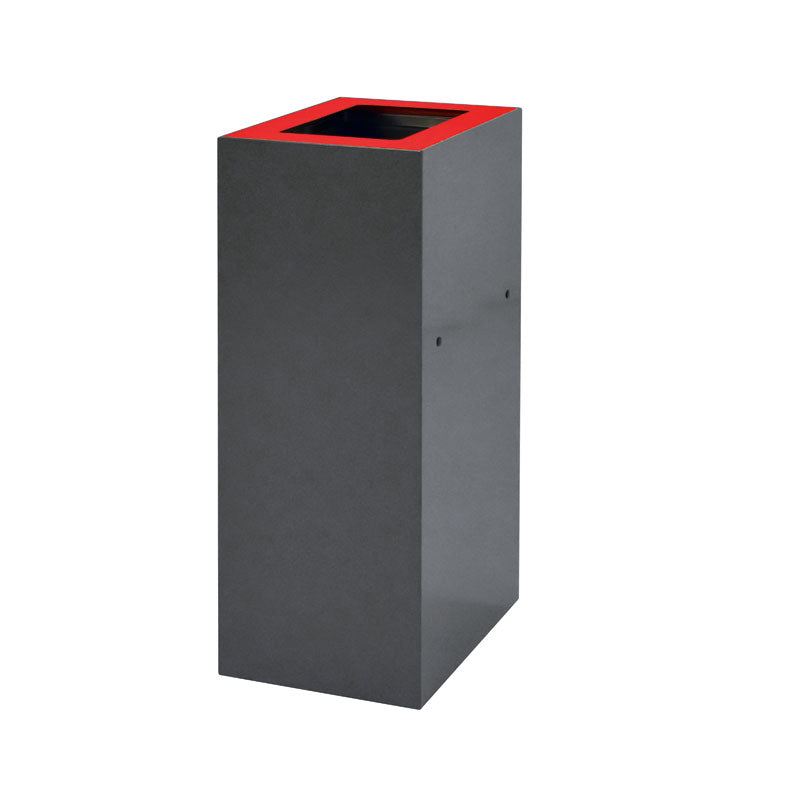 V-Part top voor modulaire afvalscheidingsunit 60 liter rood