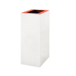 V-Part top voor modulaire afvalscheidingsunit 60 liter rood