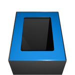 V-Part top voor modulaire afvalscheidingsunit 60 liter blauw
