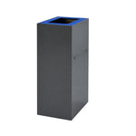 V-Part top voor modulaire afvalscheidingsunit 60 liter blauw