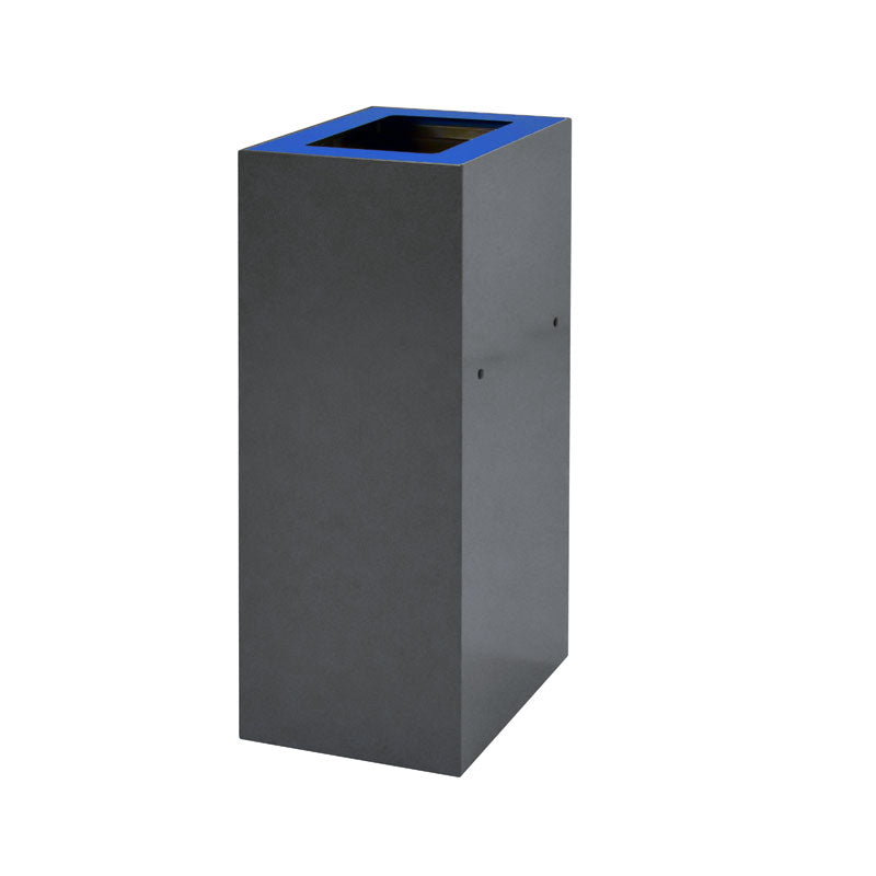 V-Part top voor modulaire afvalscheidingsunit 60 liter blauw