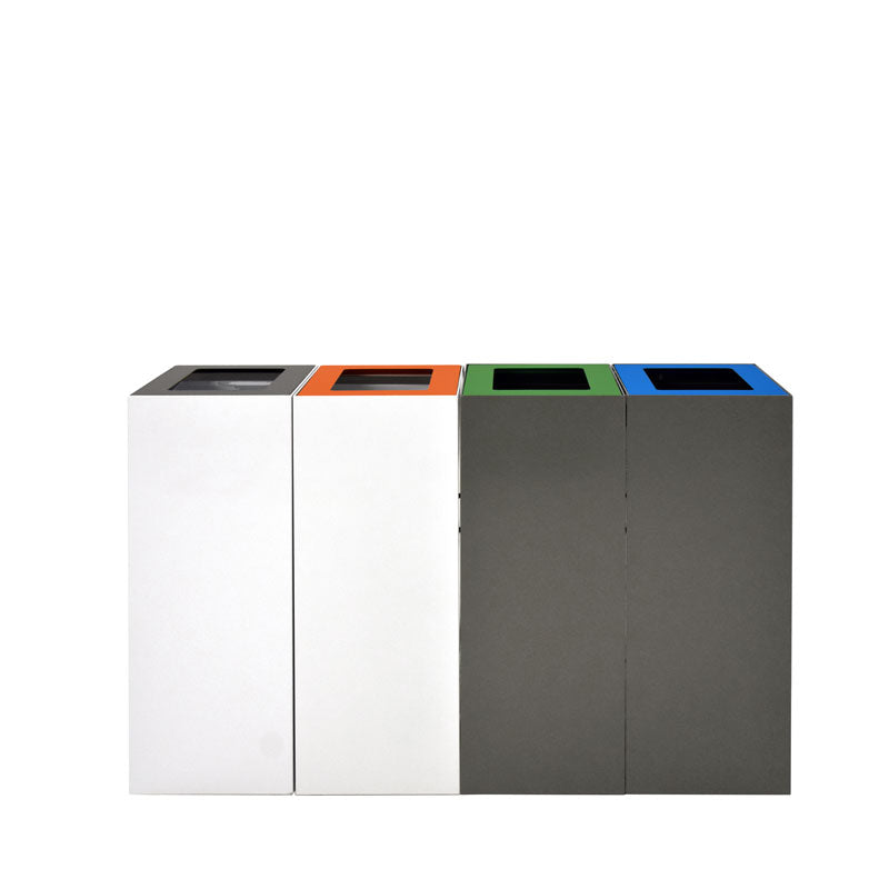 V-Part modulaire afvalscheidingsunit 60 liter wit
