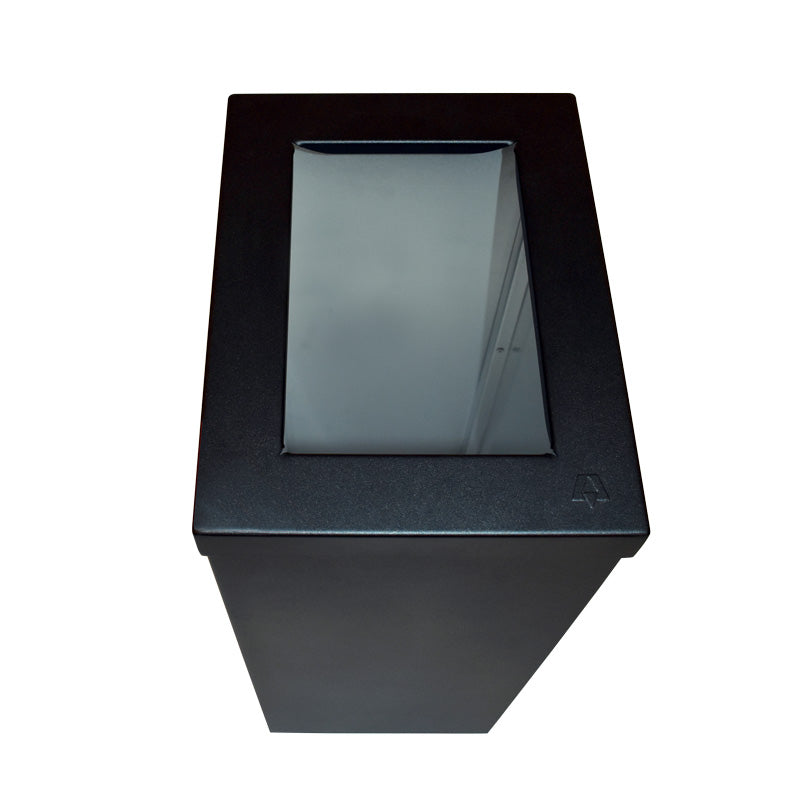 DutchDesign RecycloFlex 60 modulaire afvalbak 60 liter zwart