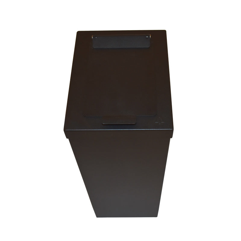 DutchDesign RecycloFlex 60 modulaire afvalbak 60 liter zwart