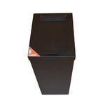 DutchDesign RecycloFlex 60 modulaire afvalbak 60 liter zwart