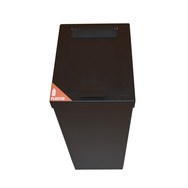 DutchDesign RecycloFlex 60 modulaire afvalbak 60 liter zwart