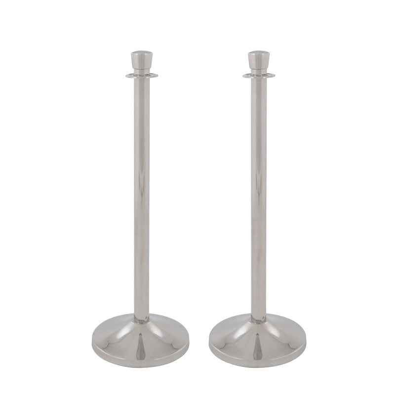 V-Part afzetpalen set van 2 chroom, 1 x 2 stuks