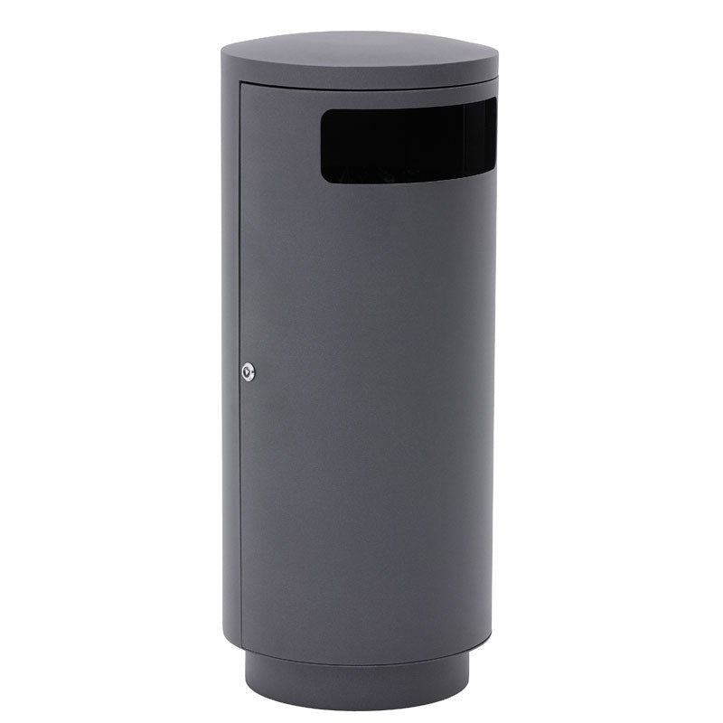 Bica 5074 buitenafvalbak 95 liter antraciet