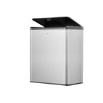EKO Essential Touch Recycler 20+20 liter mat RVS/zwart