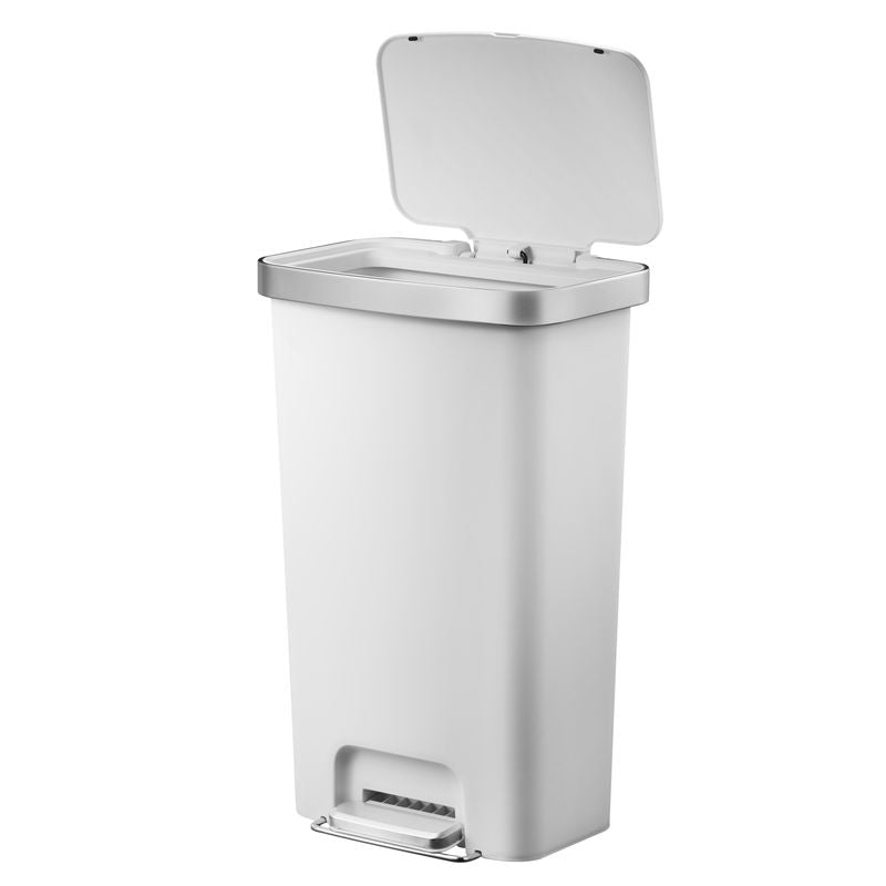 EKO Hana pedaalemmer 45 liter wit