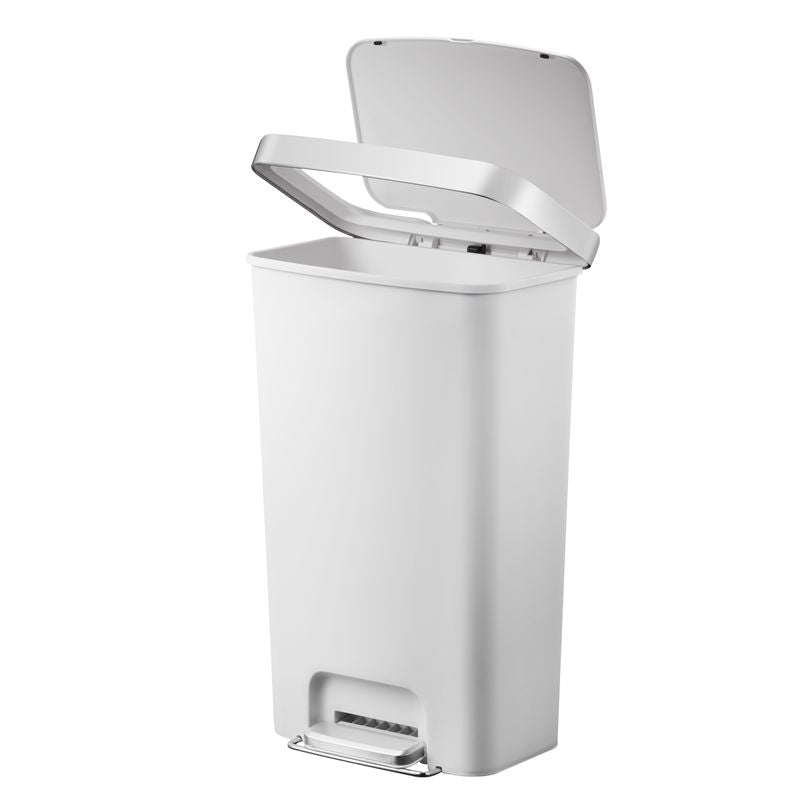 EKO Hana pedaalemmer 45 liter wit
