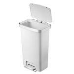EKO Hana pedaalemmer 45 liter wit