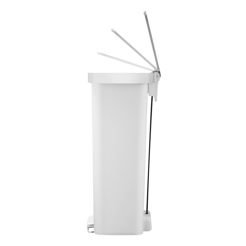 EKO Hana pedaalemmer 45 liter wit