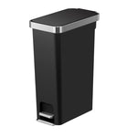 EKO Hana Slim pedaalemmer 40 liter zwart