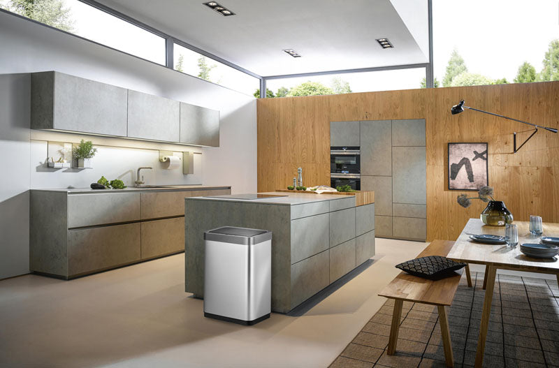 EKO Mirage X Sensor Bin 47 liter mat RVS