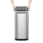 EKO EcoSmart Sensor Bin 50 liter mat RVS