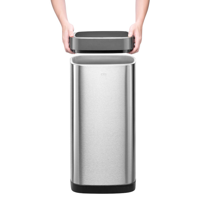 EKO EcoSmart Sensor Bin 50 liter mat RVS