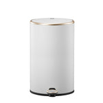 EKO Cosmo pedaalemmer 12 liter mat wit