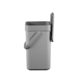 EKO Puro II Food Waste Caddy 5 liter grijs