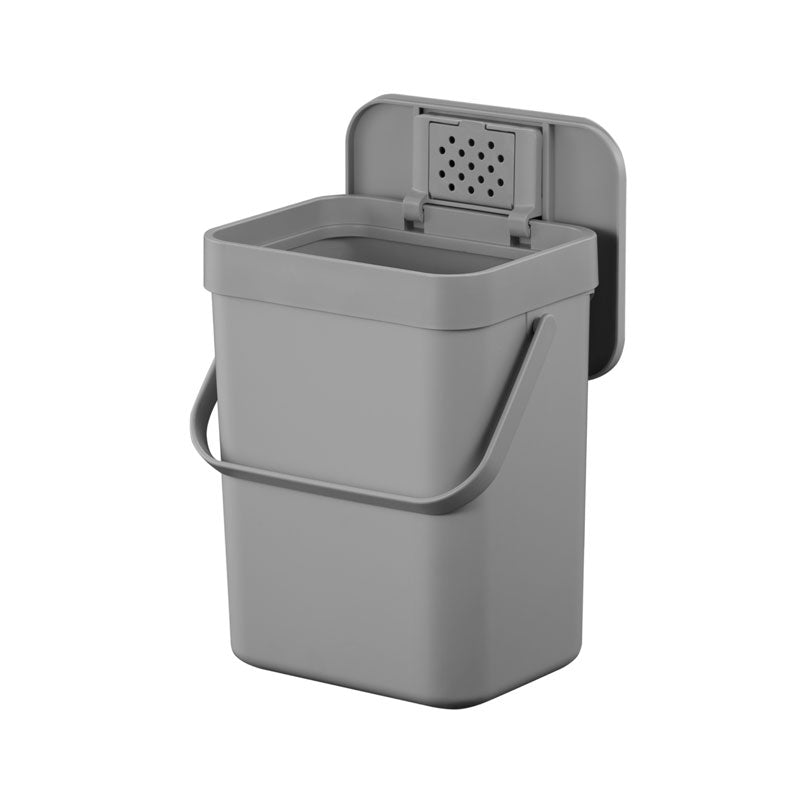 EKO Puro II Food Waste Caddy 5 liter grijs