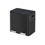 EKO Essential 1 Recycler pedaalemmer 22+22 liter zwart