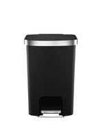 EKO Hana pedaalemmer 50 liter zwart