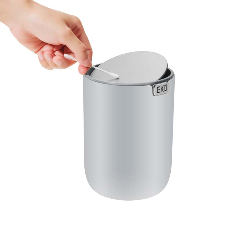 EKO Fandy tafelafvalbak 1,5 liter grijs