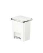 EKO Hana 2 pedaalemmer 15 liter wit